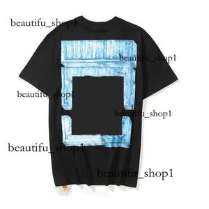 Summer Mens Offwhitee Shirts T Women Designers Loose Tees Moda Brands Mans Camisas casuais Roupas Rouve Sleeve Rouves Tshirts Offes Whites 160