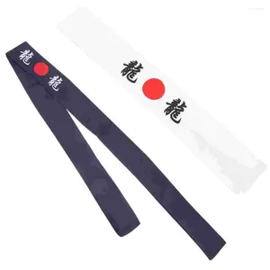 Bandanas Japanese Hair Band Chef Headband For Samurai Sushi Bandana Cooking Karate Sports Ties Women's