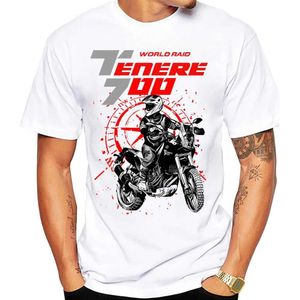 Herr t-shirts tnr 700 t7 t shirt super tenere 1200 xt ridning tshirts män kort slve äventyr motorcykel ryttare t-shirt pojke casual ts t240425