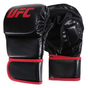 Protective Gear MMA Combat Black Training Boxing Gloves MMA Tiger Muay Thai Boxing Gloves 240424