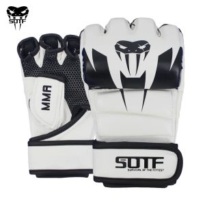 Boxing Sotf White MMA Venomous Snake Multicolor Boxing Gloves MMA Gloves Tiger Muay Thai Muay Thai Boxing Fight Glove Sanda Pads Box