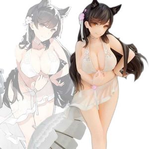 Action Toy Figures Azur Lane Atago Sexy Girls Summer Swimsuit Ver. PVC Action Figure Model Anime Adult Collectible Toy Doll Birthday Christmas Gift Y2404252W99