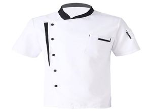 Unisex Jacket Mens Chef Restaurant Kitchen Uniform Restaurant el Kitchen Cooking Clothes Catering Chef Shirt YL0344326690