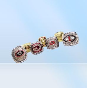 Bulldog Alloy Diamond Ship Ring Herren Größe 11, 7 Teile Set2743432