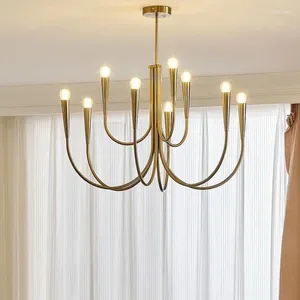 Żyrandole minimalistyczne nowoczesne żyrandol LED oświetlenie w zawieszaniu życiowym salon jadalnia kuchnia wystrój domu lampa sufitowa lampa luminaires