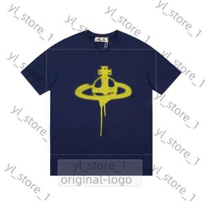 ヴィヴィアンウェストウッドメンズスプレーオーブヴィヴィエンヌTシャツブランド衣類男性女性サマーTシャツ付き100％コットンジャージー高品質のティー8529