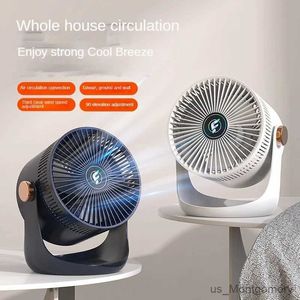 Electric Fans Household USB Fan Desktop Wall Mounted Air Circulation Cooling Floor Fans Dormitory Three Speed Adjustable Portable Mini Fan