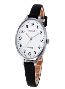 2018 Lady Woman Wrist Watches Ladies Orologi di alta qualità Montre Femme Geneva Quartz Watch Women Clock Reloj Mujer Elegant9776483
