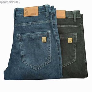 Men's Jeans Mens Classic Jeans Jean Homme Pantalones Hombre Mens Spijkerbroek Mens Soft Black Bicycle Mens Jeans Cover Mens PantsL2404