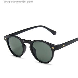 Okulary przeciwsłoneczne Muselife Retro Owalne okulary przeciwsłoneczne męskie projektant marki Oculos de sol męskie lustro ochronne okulary przeciwsłoneczne 2024 Q240426