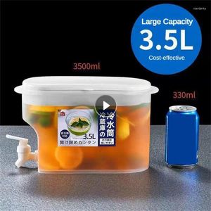 Water Bottles Refrigerator Bucket Can Put The Self-contained Faucet Drinks Durable And Reliable Tank Fruit