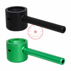 Novo estilo Liga de alumínio colorida Tubos destacáveis Tubos de tabaco seco Filtro de tabaco Handpipes fumando portátil portátil Tubo de cigarro DHL