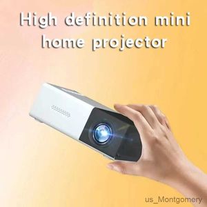Projetores YG300 Plug-in Handheld Projector Multimedia Home Theatre Compatível com HD/USB/TF/Adequado para entretenimento doméstico