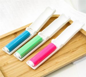 Mini Portable Sticky Washable Lint Roller With Cover for Wool Sheets Hair Clothes Cleaner Dust Catcher Remover Dust Lint Roller DB4154108