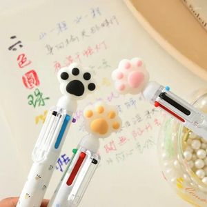 Färger kulspetsar Kawaii Rollerball för Scrapbooking Press School Korean Stationery Office Writing Supplies