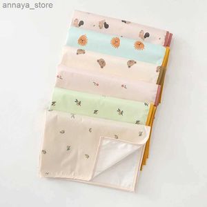 Mats Baby Diaper Pad Soft PU Vattentät och läckfast tvättbar Nyfödd blöja dyna 90x70 cm utbytbar padfoder Återanvändbar picknickresor padl2404