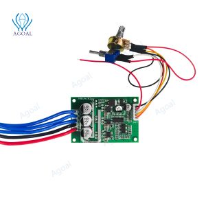 Aksesuarlar DC 12V36V 500W Yüksek Güçlü Fırçasız Motor Kontrolör Sürücü Kartı Montajlı Salon DIY kiti Tepe Akım 20a