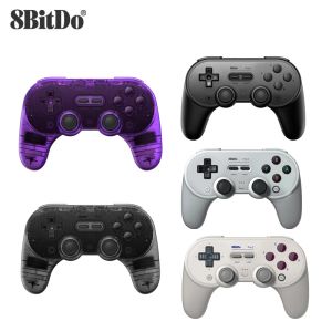 Players 8Bitdo Pro 2 Wireless Joystick Bluetooth Remote Game Controller Gamepad för Switch/Windows/Steam/OS Joystick Game Handle