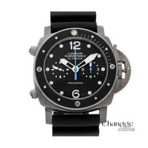 2024 Unisex Luxury Watch Classic Round Quartz Wristwatch Pererei Lumiinor Submergeble 1950 Flyback Auto Titanium Men Watch Pam 615 WL G4R4