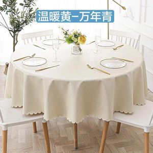 Panno da tavolo 30057 NON SLIT NORDIC MIMINALIST PVC Tovaglia in PVC impermeabile e resistente all'olio INS tessuto in filo da tè