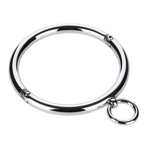 Metal Collar BDSM Bondage Fetish Necklace Stainless Steel Sex Toys for Couples Adult Sex Accessories for Woman Y2011188718166