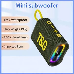 TG396 MINI Tragbarer RGB Soundbox Outdoor IPX7 Waterdes Hi-Fi hochwertiger drahtloser Blue-Tooth-Lautsprecher TWS Stereo Subwoofer