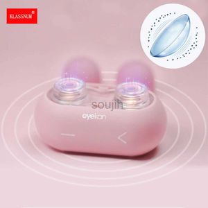 Contact Lens Accessories Contact Lenses Cleaner Ultrasonic With Removable Box 110KHz Remove Tear Protein Cleaning Machine Portable Contact Lenses Case d240426