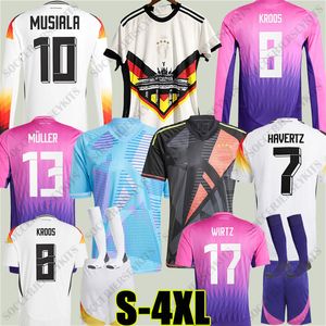 2024 Niemcy Jersey 3xl Kroos Fullkrug Men Men Player Wersja Deutschland Trikot Camisa AMania MAILLOT Foot Euro Allemagne Niemcy Kit dfb trikot Jersey