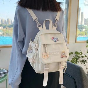 Backpack Style Small feminino Bolsa escolar da escola Nylon moda japonesa Casual Young's feminino Mini