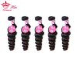 Cabelo queen Hair brasileiro sem processamento Virgem LOW LODA Ondas 5pcs LOTE GRATUITAMENTE DE LOTE E TEAVELO BRONACIMENTO8004104