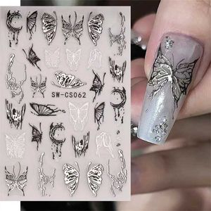 Tattoo Transfer Realistic Eye Flower Temporary Tattoos For Woman Adults Rose Butterfly Tiny Fake Tattoo Sticker 3D Finger Waterproof Tatoos 240427