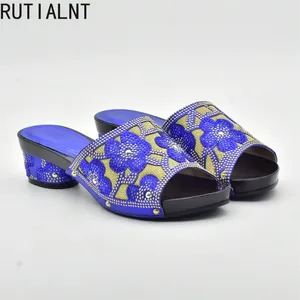 Vestido tênis chegada azul deslizamento em salto alto bombas africano para festas casamento sexy senhoras partyshoes1