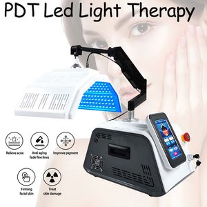 7 färger PDT LED -fotodynamisk terapimaskin LED FACIAL MASK ACNE Borttagning Anti rynka lättare fläckar hudföryngring