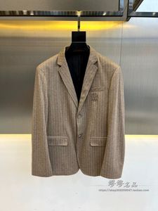 Mens Blazers Bahar Khaki Brunello İş ve Eğlence Takım Kıyafet Cucinelli Ceket