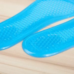 new 1 Pair Orthotic Arch Support and Foot Pain Massaging Silicone Gel Soft Sport Shoe Insole Pad for Man Women Insoles Anti-Shock- for Arch