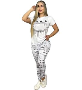 Designer Womens Tracksuits Sports Two Piece Pants Set Woman 2 Pieces Letter Mönster Matchning Set Party Night Birthday Outfits Festival Brand Clothing