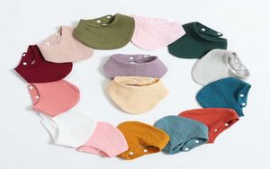 Baby Feeding Bib förkläde ins pojke flicka burp tyg saliv tom handduk triangulär 100 bomull bandana näsduk6364925