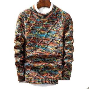 Men'S Sweaters Drop Brand Sweater Menbrand Fashion Plover Male O-Neck Stripe Slim Fit Knitting Man 201126 Delivery Apparel Mens Cloth Dh2Zr