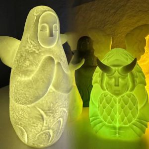 Миниатюры Hylia Goddess Night Light The Legends Zeldas Game Anime Figue светящаяся статута.