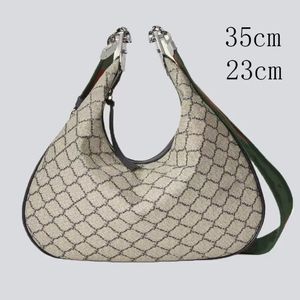 Designer bag Classic Luxury the tote bag Chain Fashion Plaid Flower Brand Wallet Vintage Ladies Brown Leather Handbag designer shoulder bag with box 35CM 23CM
