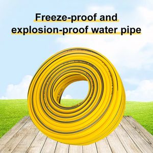 High Pressure PVC 1/2 Garden Hose Flexible Water Hose Car Wash Garden Irrigation Pipe With Hose Nozzle And Brass Connectors 240423