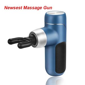 Massage pistolmuskelavslappning djup vävnad Massager dynamisk terapi vibratorformning smärtlindring tillbaka fot tillbehör297o