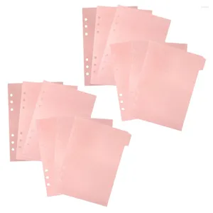 Sets Binder Clips Notebook Separated Pages Markers Replacement Notepad Dividers Baffle Pink Bulk Girl