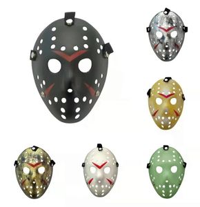 Máscaras de máscaras de rosto completo de 6 estilo Jason Cosplay Skull Mask Jason vs sexta