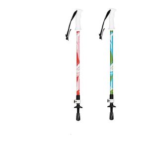 Ski Poles Kinder Teleskop Kletterstange Kohlenstoffhandmallwanderung im Freien Faserstudent 2 231213 Drop Lieferung Sport OTL8B