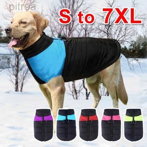 Abbigliamento per cani vestiti per cani grandi cannet inverno giacca da pet per mantelle per camino impermeabile per cane grande cane Golden Retriever Labrador Abbigliamento D240426