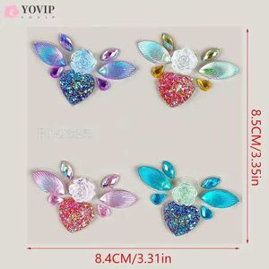 DQ18 Tattoo Transfer 3D Face Tattoo Jewels Stickers Shiny Face Decoration Rhinestones Sticker Body Art Decoration Stage Makeup Decoration Tool 240427