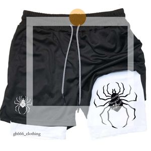 Anime Hunter X Gym Shorts for Men traspirabile Spider Performance Summer Sports Fitness Fitness Jogging Pants 240412 293