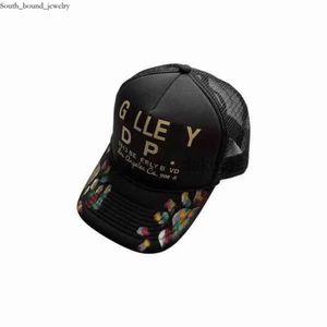 Gallerydept Cap 2024 Ball Caps Gp Dept Hat Graffiti Hat Casual Lettering Galleryes Curved Dept Brim Baseball Cap Mens Womens Letters Pri 9837