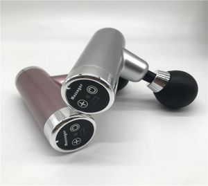 4 Color Professional Mini USB Electric Fascia Gun Deep Muscle Therapy Vibrator Shaping Pain Relief Massage Gun Body Massager5001044